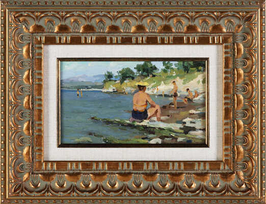 Винокуров Александр Васильевич. На пляже 